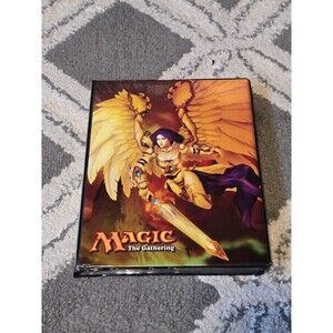Magic The Gathering Hard Cover Binder Book With 80 Cards